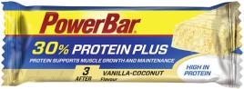 Barras de proteína PowerBar 30% baunilha e sabor coco 15 unidades