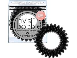 Elástico para o Cabelo INVISIBOBBLE Power True Black (3 Unidades)