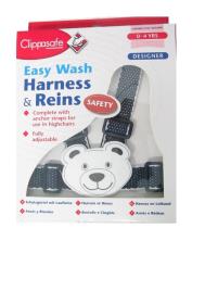 Urso de Designer de arreios e rédeas Clippasafe