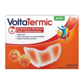 VOLTATERMIC EMPLASTRO TERMICO NAO MEDICAMENTOSO, 2 UNIDADE(S) BORBOLETA