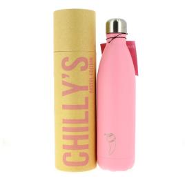Aço Inoxidável Cor-de-Rosa Frio Garrafa de 750ml