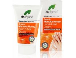 Creme de Mãos e Unhas DR. ORGANIC Mel de Manuka Bio (125 ml)