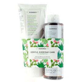 Embalagem  Aloe e Díctamo Shampoo Normal para Cabelos 250ml + Condicionador 200ml