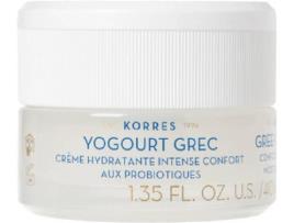iogurte grego creme hidratante com probióticos para pele seca 40ml