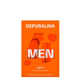 Depuralina 4 Men Cápsulas Queima-Gorduras 60unid.