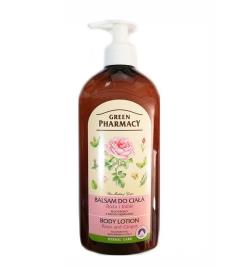 Bálsamo corporal com rosa e farmácia Gengibre Verde 500 ml