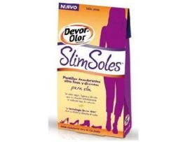 Palmilhas Desodorizantes Slim Soles Devor-olor - 2 Unidades