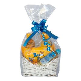 Cesta de presentes de camomila 