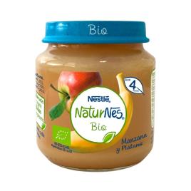 Maçã Potito e Tanchagem Naturnes Bio + 4m 120gr