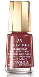 Mavala Mini possui 33 ink Las Vegas 5ml
