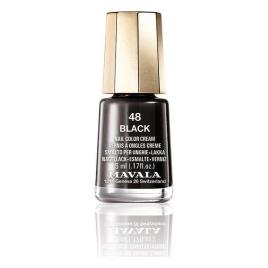 Verniz de unhas Nail Color Mavala 48-black (5 ml)