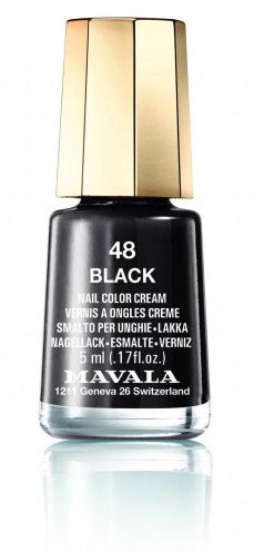 Mini esmalte Mavala 5ml 48 preto