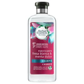 Shampoo Purificante Essências de ervas de morango branco e hortelã doze 400ml