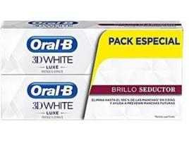 Pasta de Dentes Antimanchas 3d White Luxe  (2 uds)