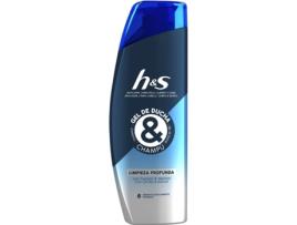 H&S GEL DUCHA & CHAMPÚ limpieza profunda 300 ml