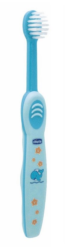 Chicco escova 6m extra macio azul
