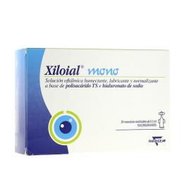 Solução Xiloial Mono Oftálmica Olhos Secos 20 doses unitárias x 0,5 ml