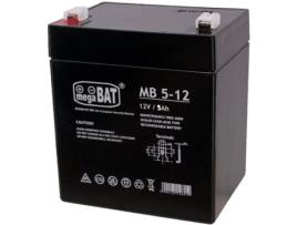 Bateria MEGA BAT Chumbo 12V 5Ah