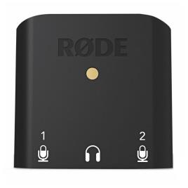 Rode Adaptador De Microfone Doble Para Smartphone Al-micro One Size Black