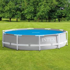 Intex Cobertura para piscina solar 305 cm polietileno azul