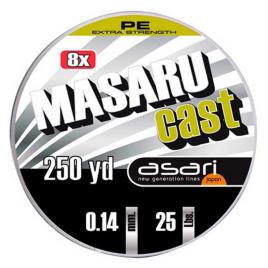 Asari Trançado Masaru Cast 230 M 0.200 mm Green