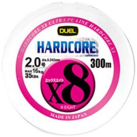 Duel Trançado Hardcore X8 300 M 45 Lbs Multicolour