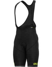 Ale Calções Sella Plus XS Black / Fluor Yellow