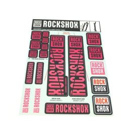 Rockshox Kit De Decalque 35 Mm One Size Magenta