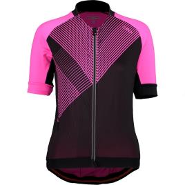 Cmp Camiseta De Manga Curta Bike 32c7506 XL Black / Purple Fluo