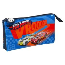 Safta Estojo De Lápis Hot Wheels Challenge Triple One Size Multicolor