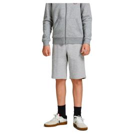Jack & Jones Shorts De Moletom Júnior Basic Sn 3 Pares 152 cm Light Grey Melange