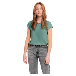 Only Camiseta Manga Curta Decote U Vic Solid Ptm 40 Jadeite