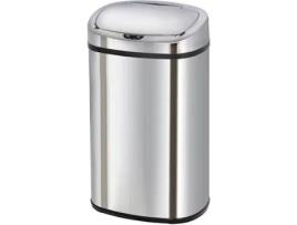 Caixote do Lixo KITCHEN MOVE (Cinzento - Aço Inoxidável - 58 L)