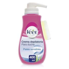 Creme Depilatório de Duche  Peles Sensíveis 400 ml