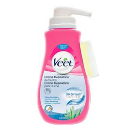 Creme Depilatório de Duche  Peles Sensíveis 400 ml