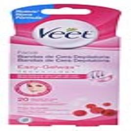 Bandas Depilatórias Faciais Easy Gelwax Normal Veet (20 pcs)