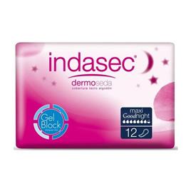 Pensos Higiénicos para Incontinência Dermoseda Good Night Maxi Indasec (12 uds)
