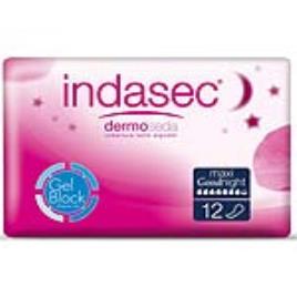 Pensos Higiénicos para Incontinência Dermoseda Good Night Maxi Indasec (12 uds)