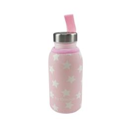 Inox Garrafa Térmica Estrellitas Rosa  350ml