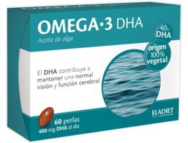 Ómega 3 DHA Óleo de Alga  60 pérolas