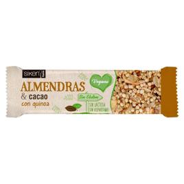 Snack Bar Amêndoa e Cacau Siken Form 28Gr