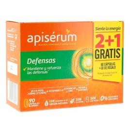 Apisérum Defesas 60 cápsulas + 30 PRESENTES