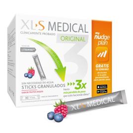 Novo XLS Medical 90 Saquetas Sabor Frutos Vermelhos