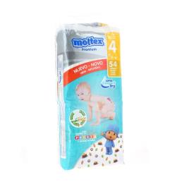 Saias Moltex Premium Tamanho 4 Maxi 9-15kg 54uts