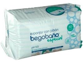 Esponjas Begobano com sabão 30 unidades