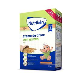 Nutriben creme de arroz sem glúten 300g