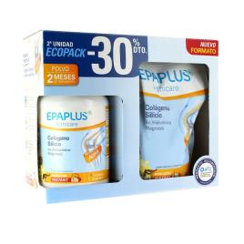 Pacote de Tratamento de Colágeno Epaplus em Po 2 Meses Sabor Baunilha 660gr