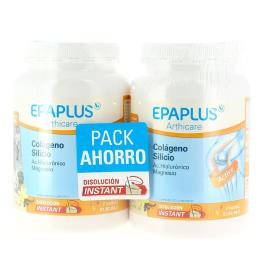 Epaplus Arthicare Colágeno Silício + Ácido Hialurônico + Sabor Magnésio Baunilha 326 g DUPLO