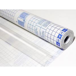 Sadipal Papel Autocolante Forra Livros, 15 mm x 50 cm, 100 Mícrones, Transparente