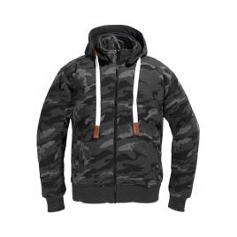 Difi Moletom Com Zíper Downtown L Black / Grey